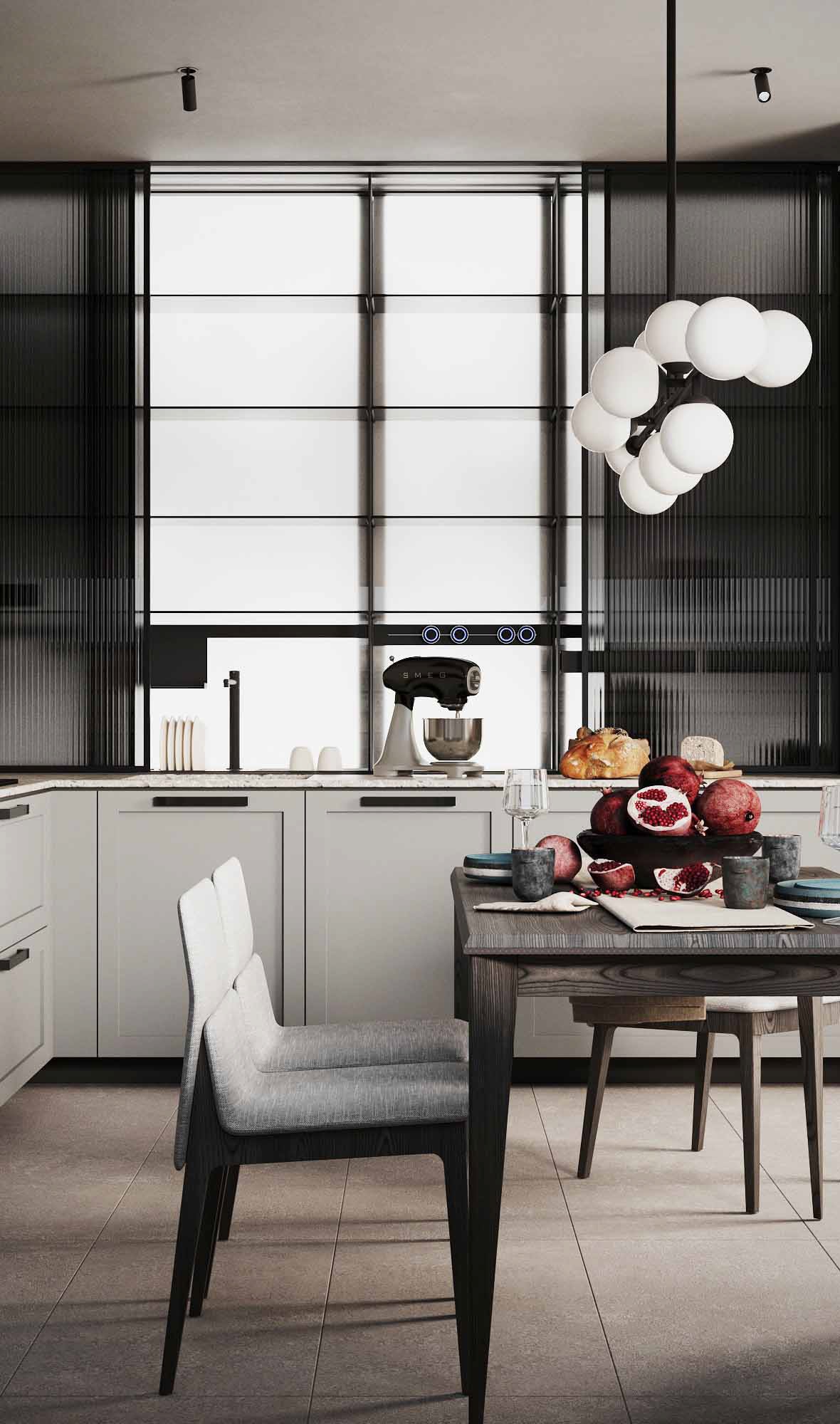 中性色系公寓设计 这细节满分！-16