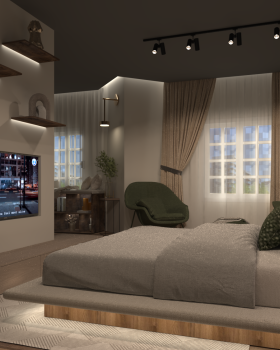 WARM & MINIMALIST ROOM
