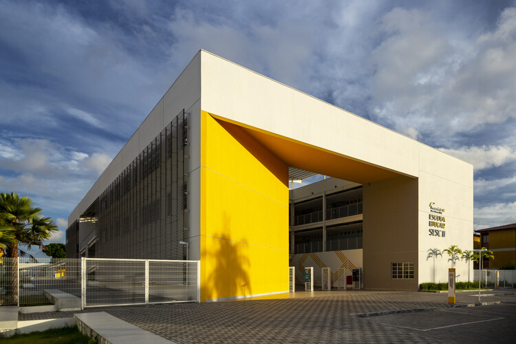 Educar II SESCCE 学校丨巴西丨Rede Arquitetos-2