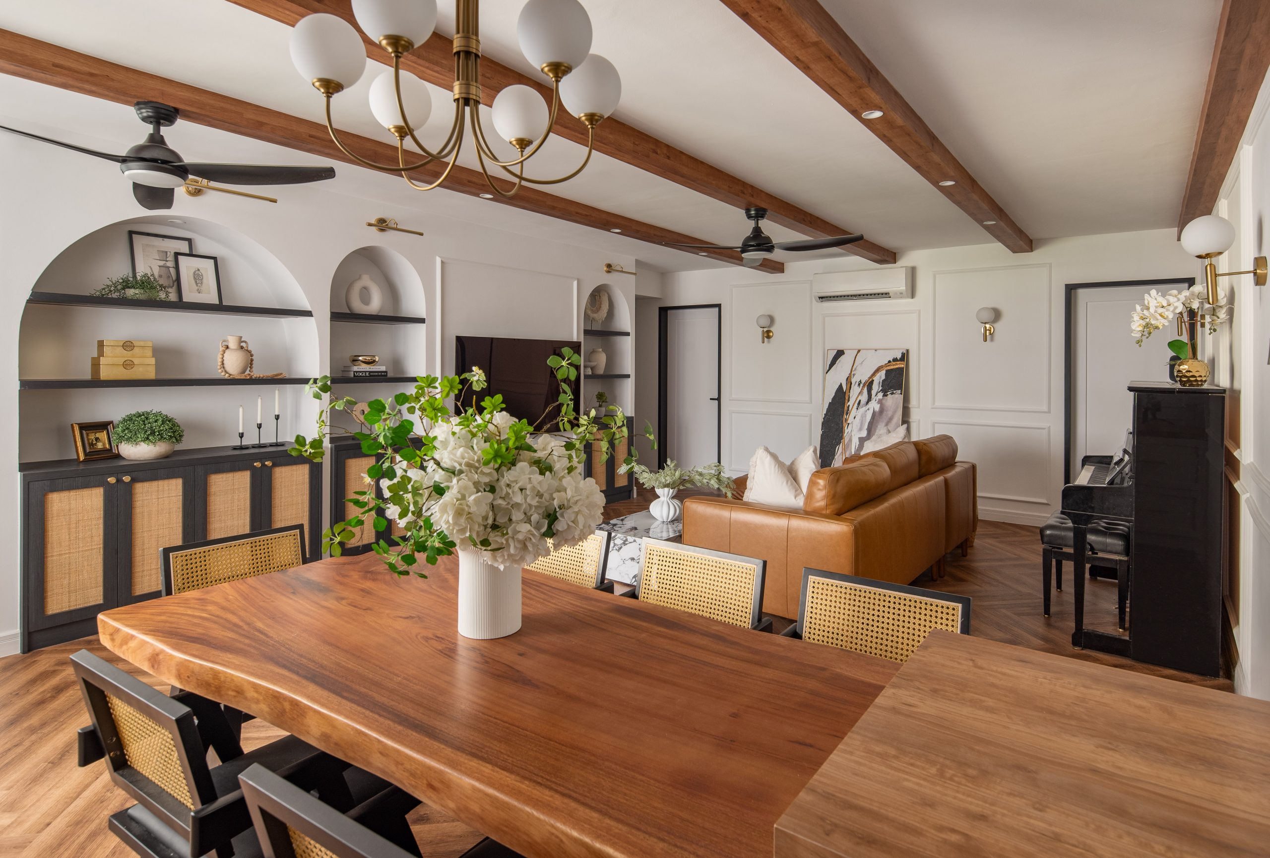 Serangoon North现代殖民风格住宅室内设计丨新加坡丨The Interior Lab-11