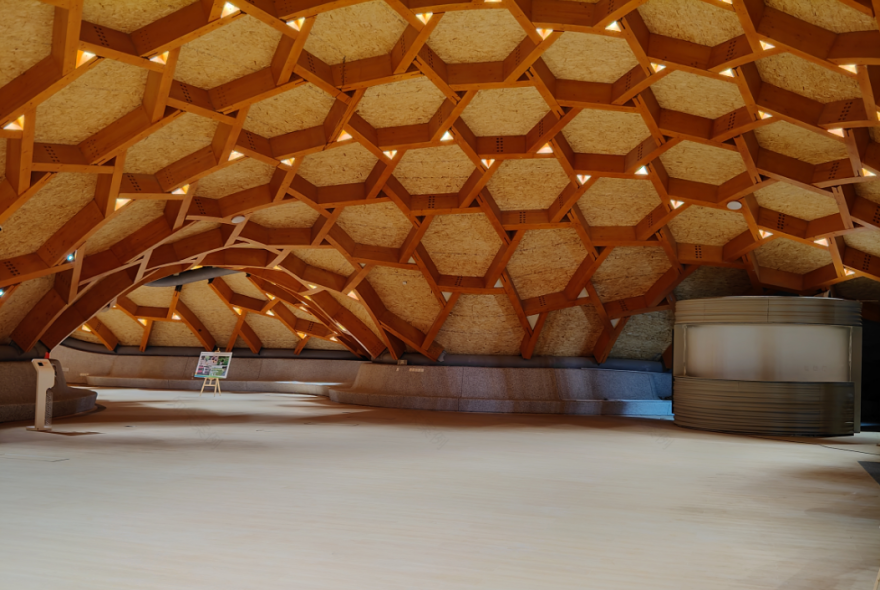 揭秘大跨度互承式木构奇迹-天府农博园-3