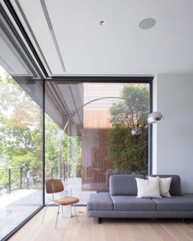 湖畔木屋丨美国康涅狄格丨布鲁克林工作室 Worrell Yeung