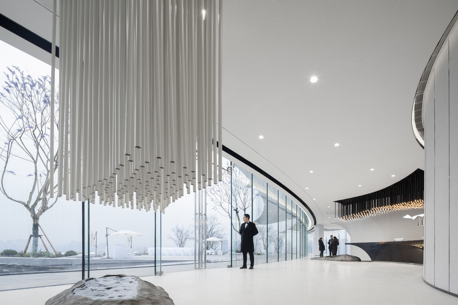 重庆旭辉∙江山雲出售楼中心 | 融入自然的艺术画廊-1