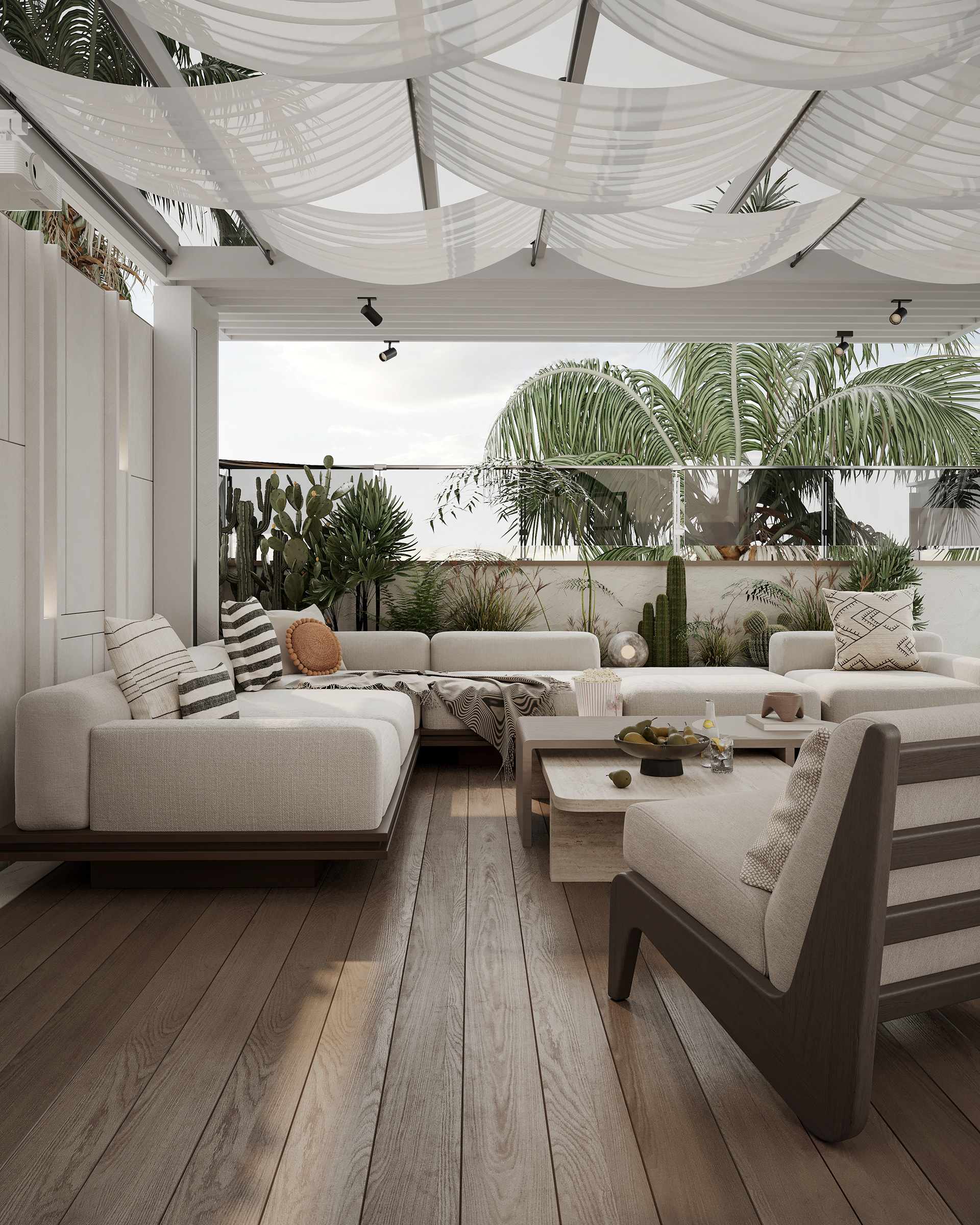 屋顶露台丨Amina El  kholy,Ahmed Saleh Designs-11
