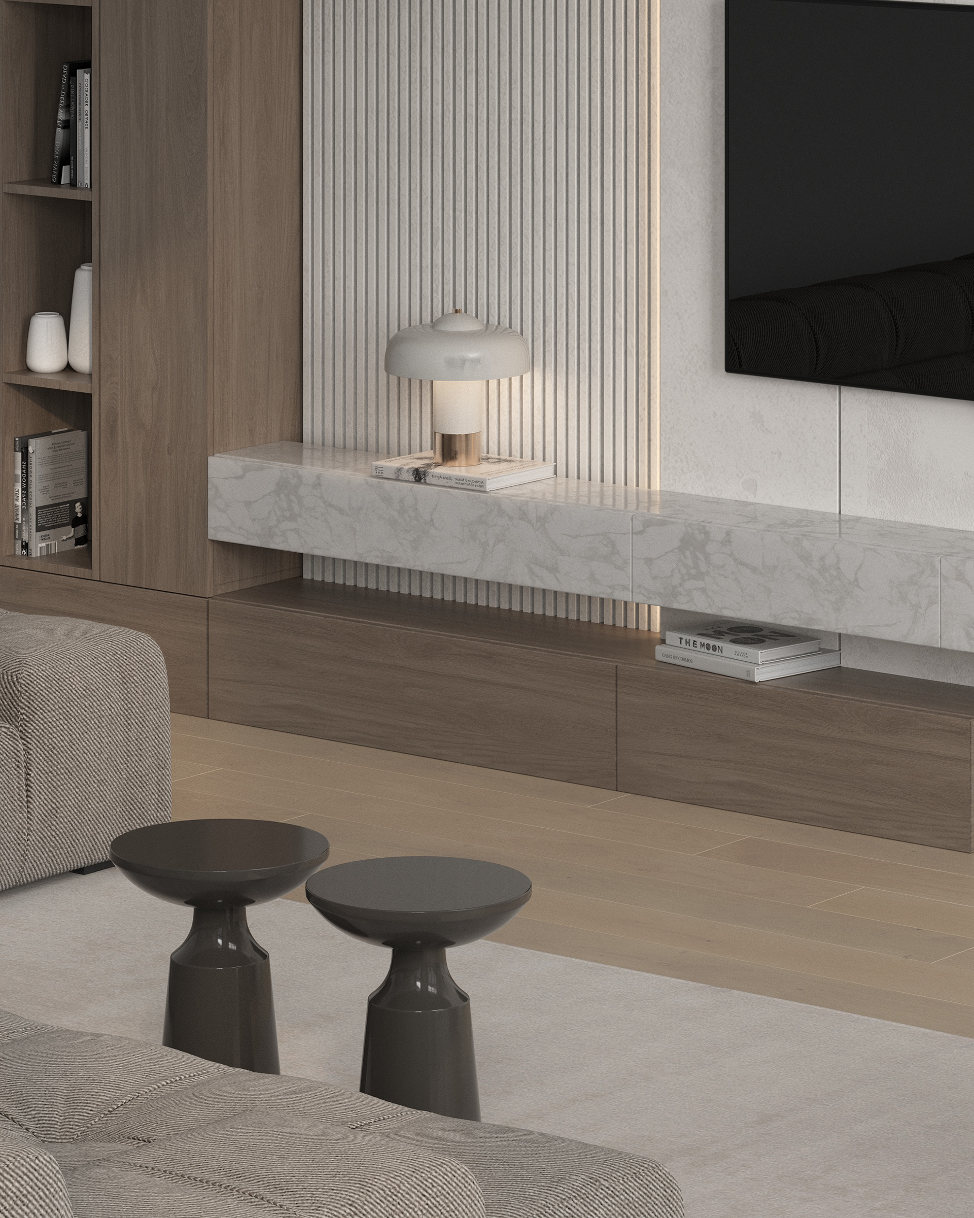 厨房客厅可视化设计丨美国丨Inesa Orlenko-11