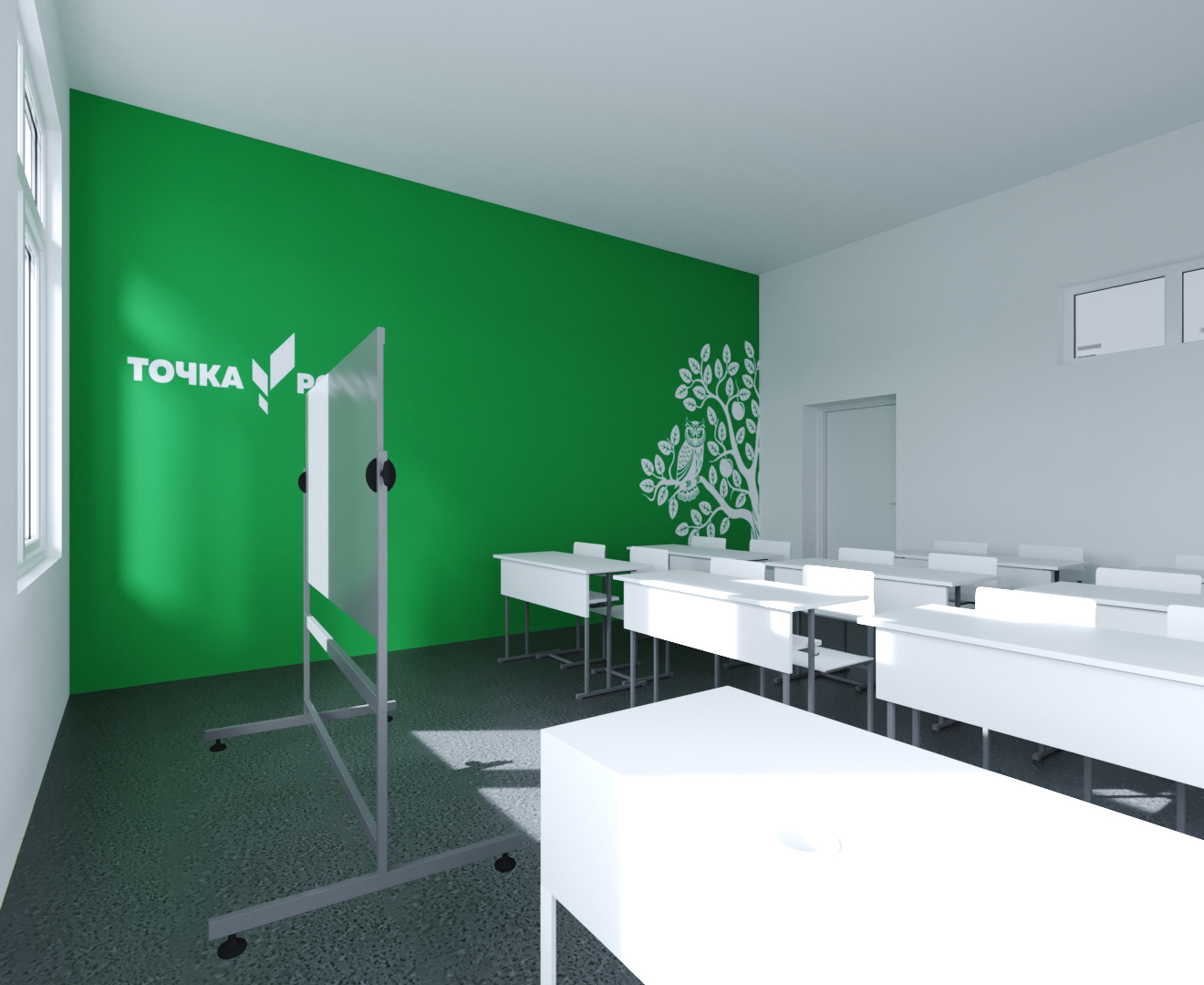 Междуреченская школа 学校设计-8