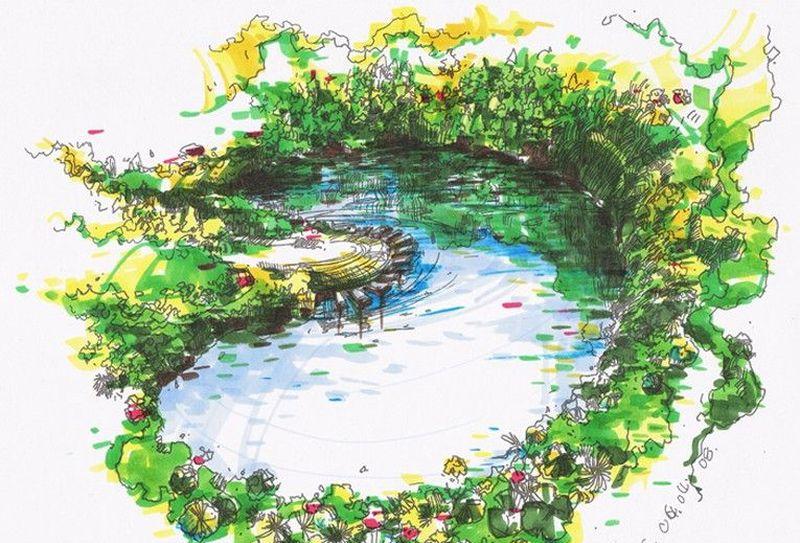 农安县生态园园区景观设计-10