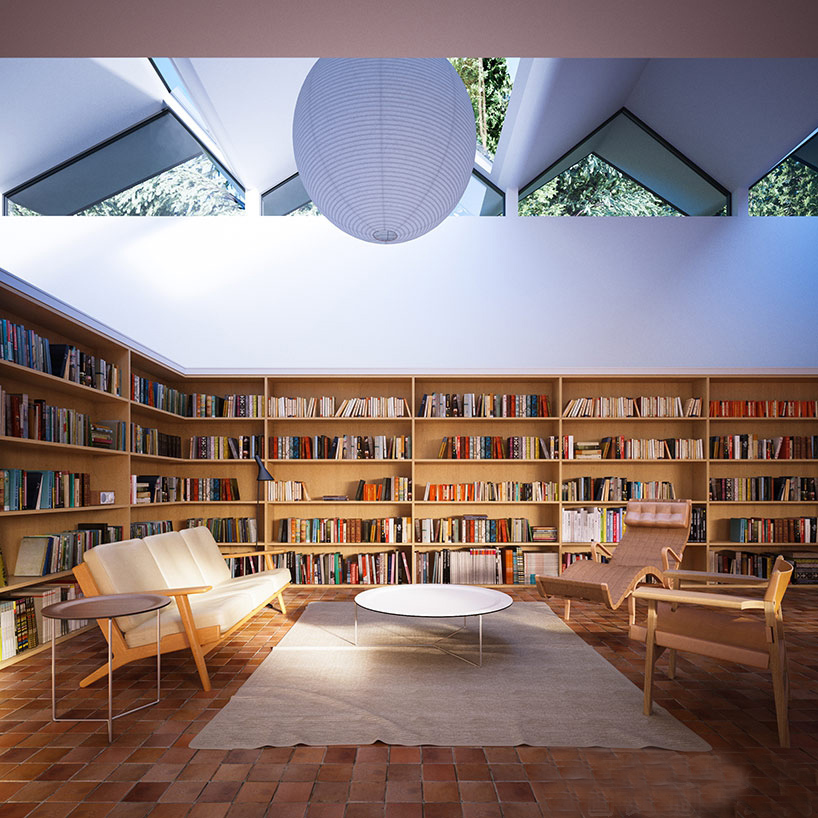 加州锯齿形屋顶的 Hendee·Borg 住宅-20