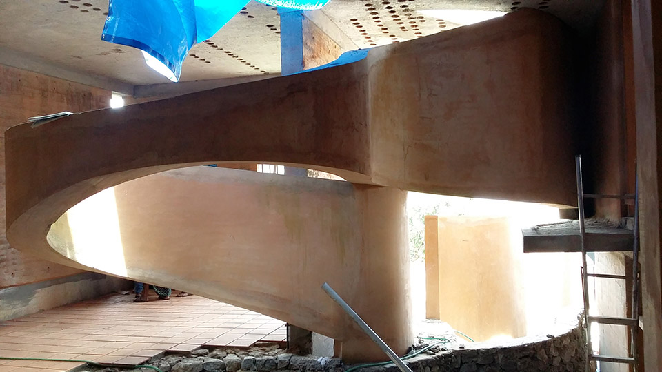 Debris住宅，印度 / Wallmakers-70