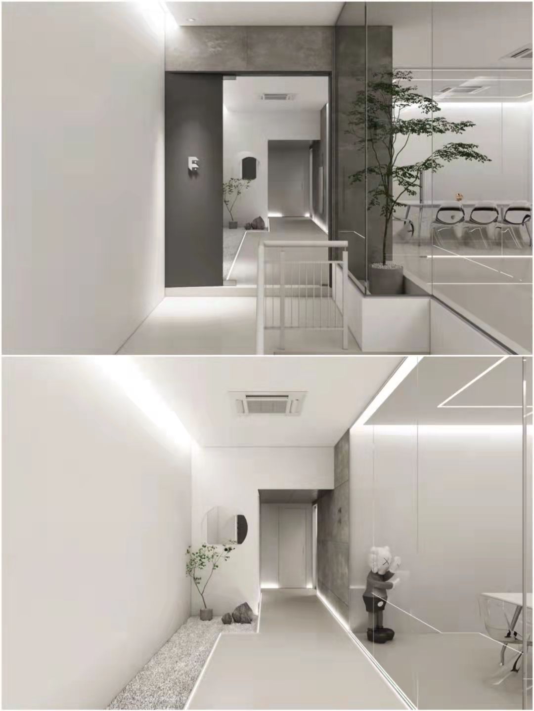 净与静美学的极简风办公室设计-7