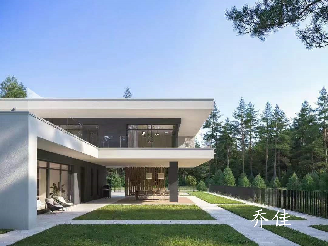 210平简约风自建别墅私宅-3