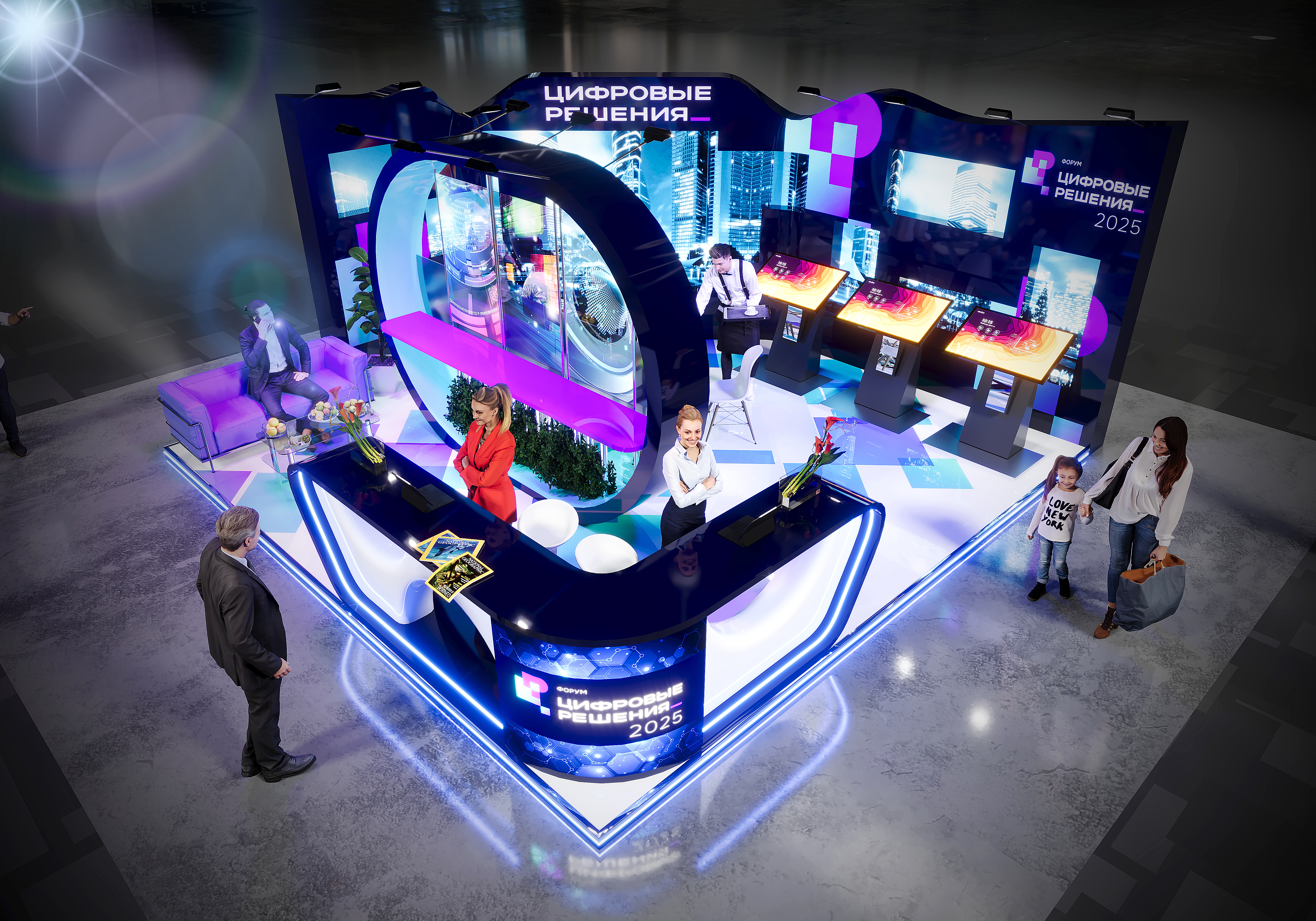 展览展台数字解决方案设计丨俄罗斯莫斯科丨Michail Koznev-24