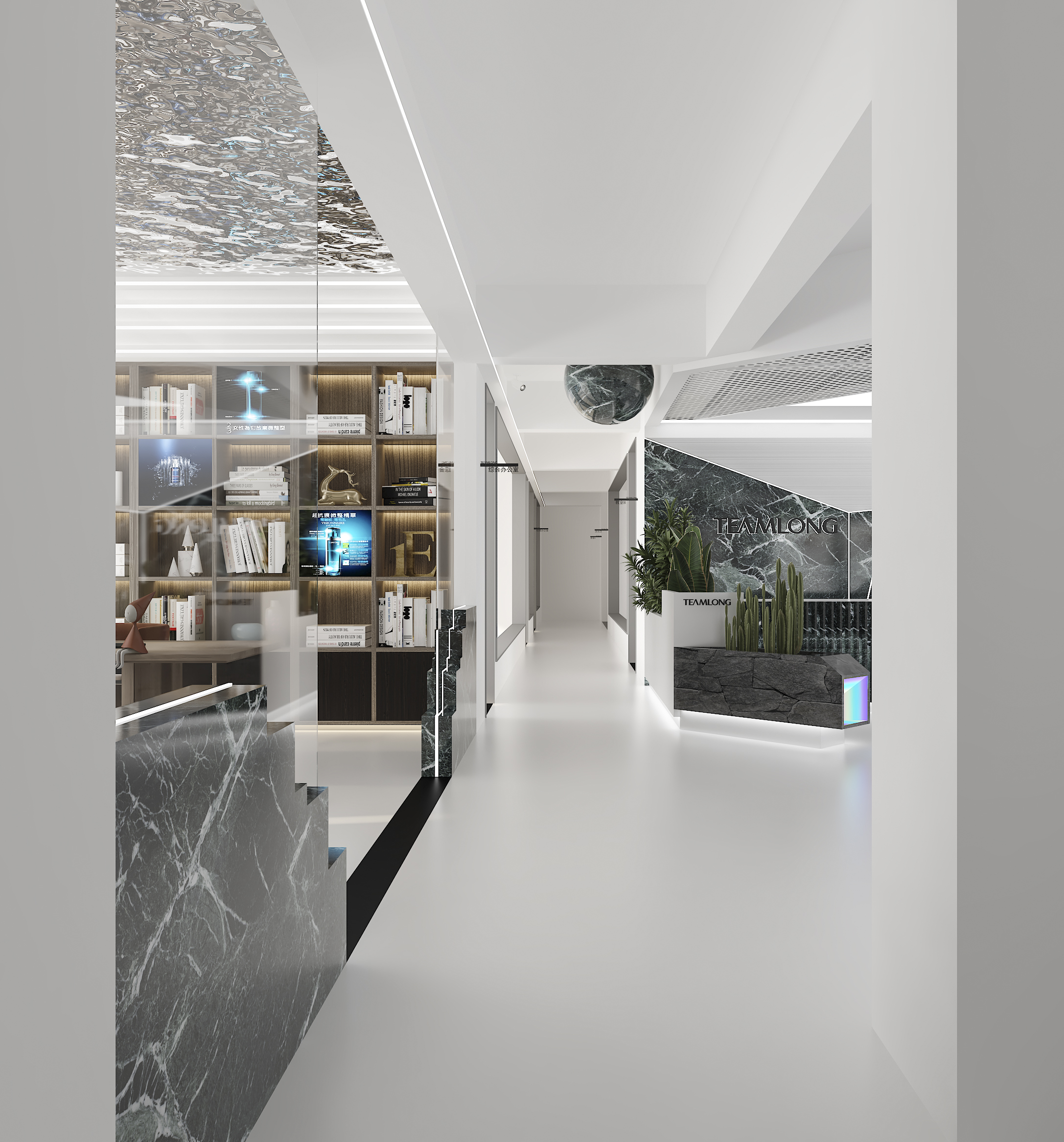 高逼格美发殿堂丨中国郑州丨尺寸设计-12