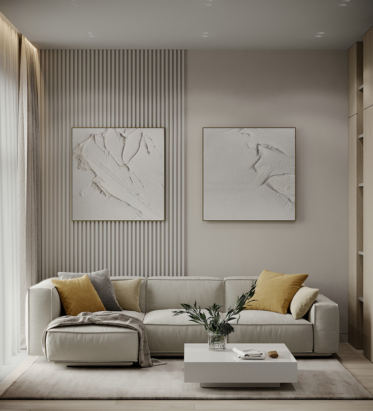 原木与白色 打造出舒适高级的住宅！-0