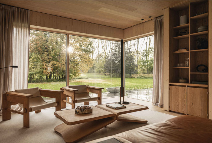 荷兰某斯堪的纳维亚风格度假住宅丨Asker工作室-6