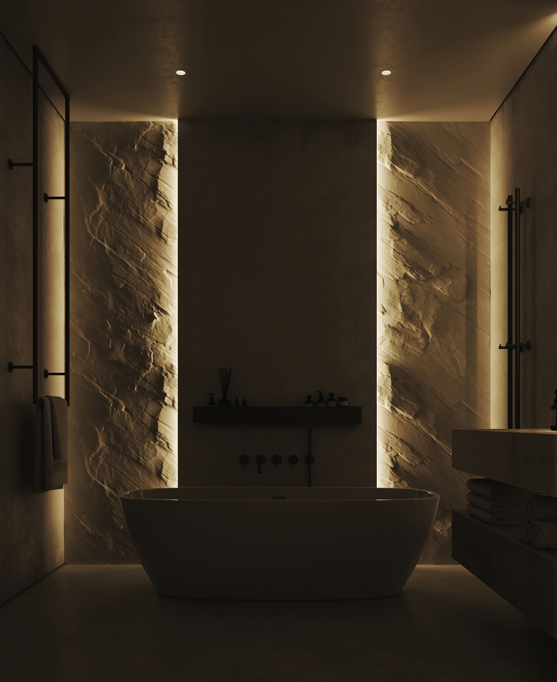 侘寂风卫生间-3