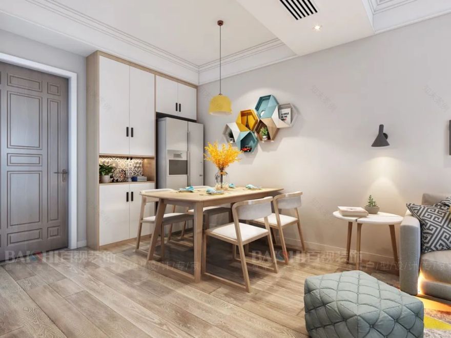 百视装饰•外滩府 | 现代简约风格打造舒适生活空间-22