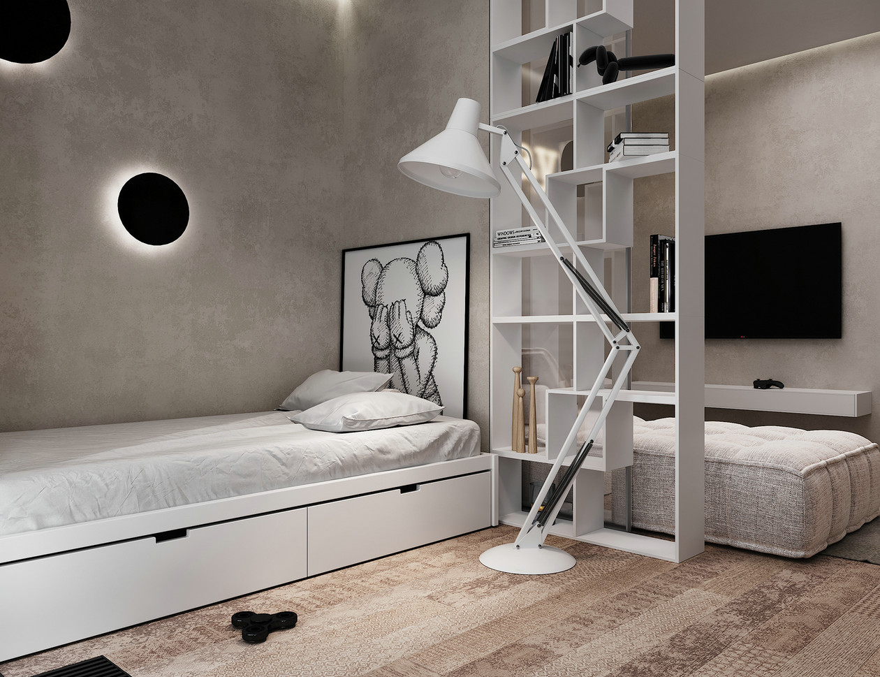 中性色系空间设计-24