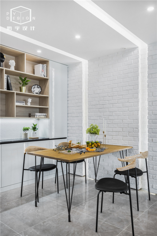 110㎡北欧风极致空间，黑白演绎生活艺术-17