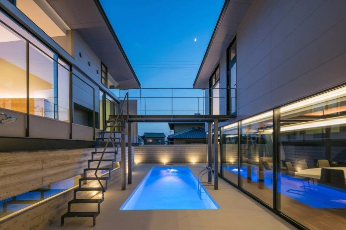 日本Ichiro Tanaka：隐藏在别墅内的游泳池-7