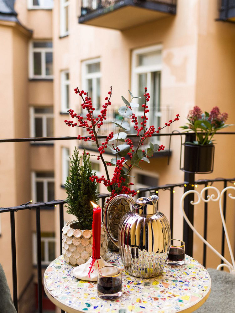 瑞典公寓 | 黑白条纹卧室的温馨北欧风-13