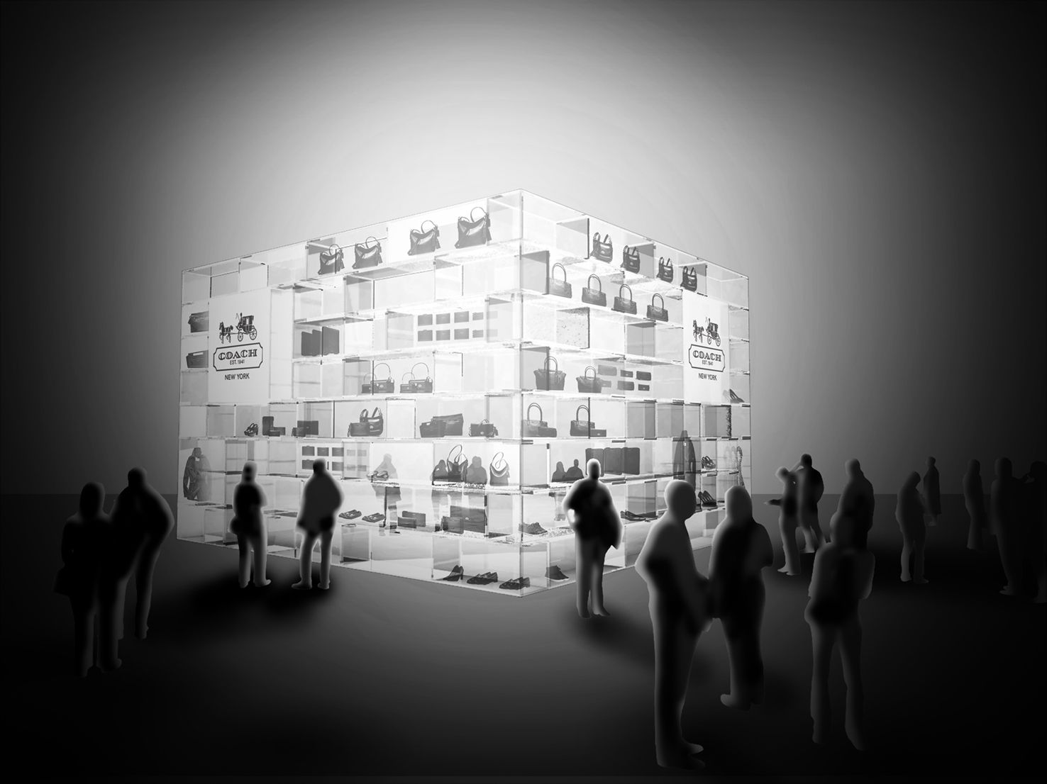 纽约 Coach 旗舰店 | 逻辑与魔法的展示空间-11