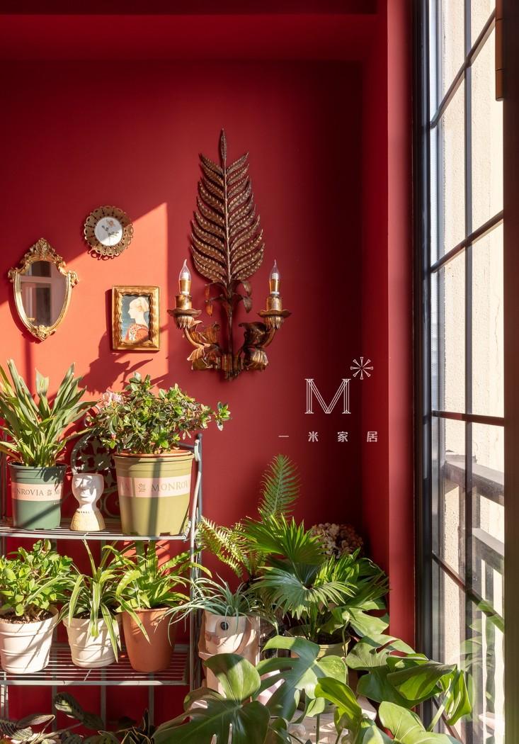 平层丨【一米家居】摩登与复古交织的旧时光-5