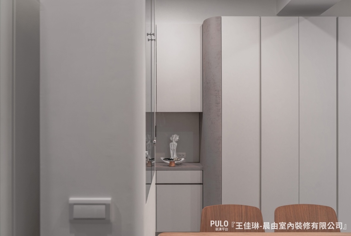 台南20坪全新屋室内设计装潢丨中国台南丨晨由室内装修有限公司（设计师王佳琳）-68