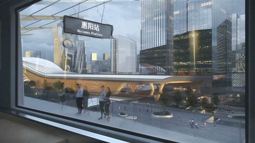 惠阳站综合交通枢纽丨中国惠州丨Aedas-30