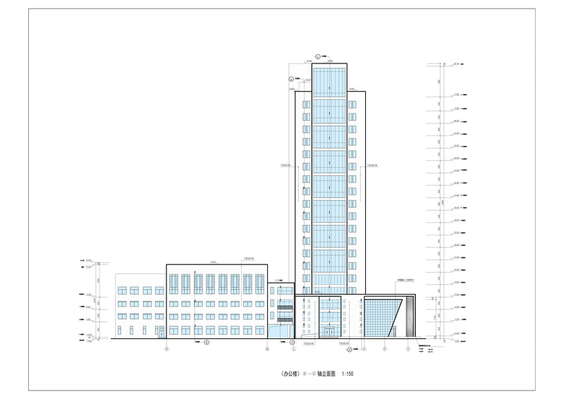 陕西公路勘察设计院现代绿色办公空间-23