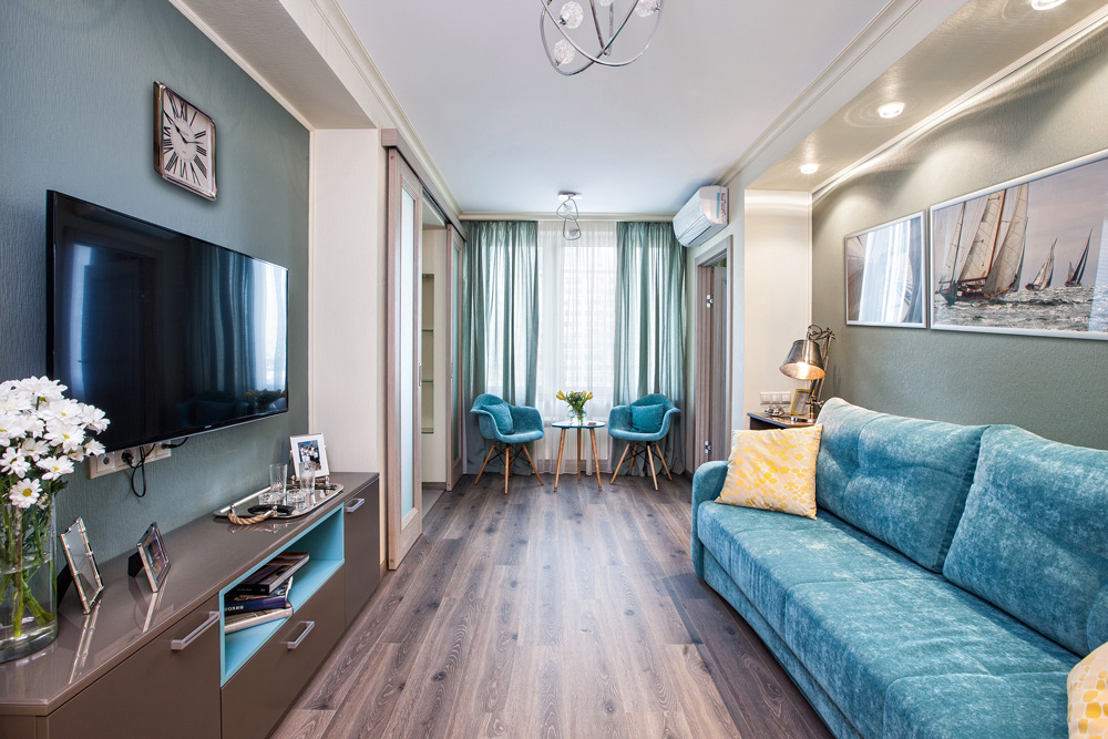 3个两居室“ распашонка ”公寓设计项目丨挪威丨Box Studios,基拉·舍尔马诺娃等-31