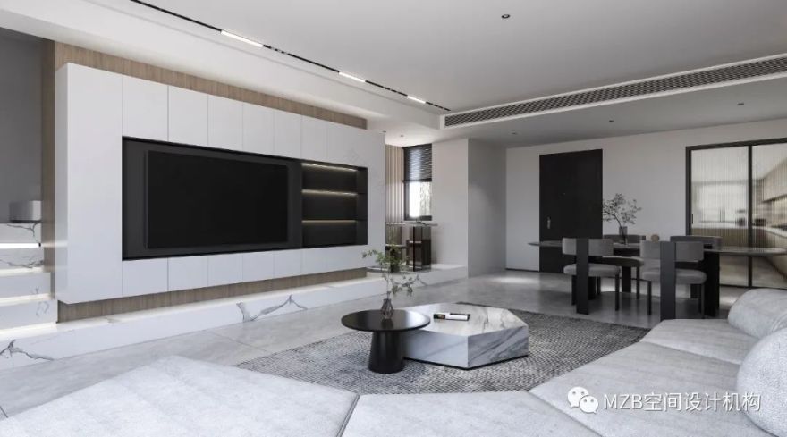 建发央著现代极简诗意家居设计丨中国长沙丨MZB 空间设计机构-16