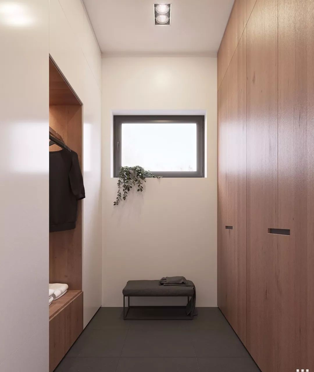 203m²丨水泥灰+木色-25