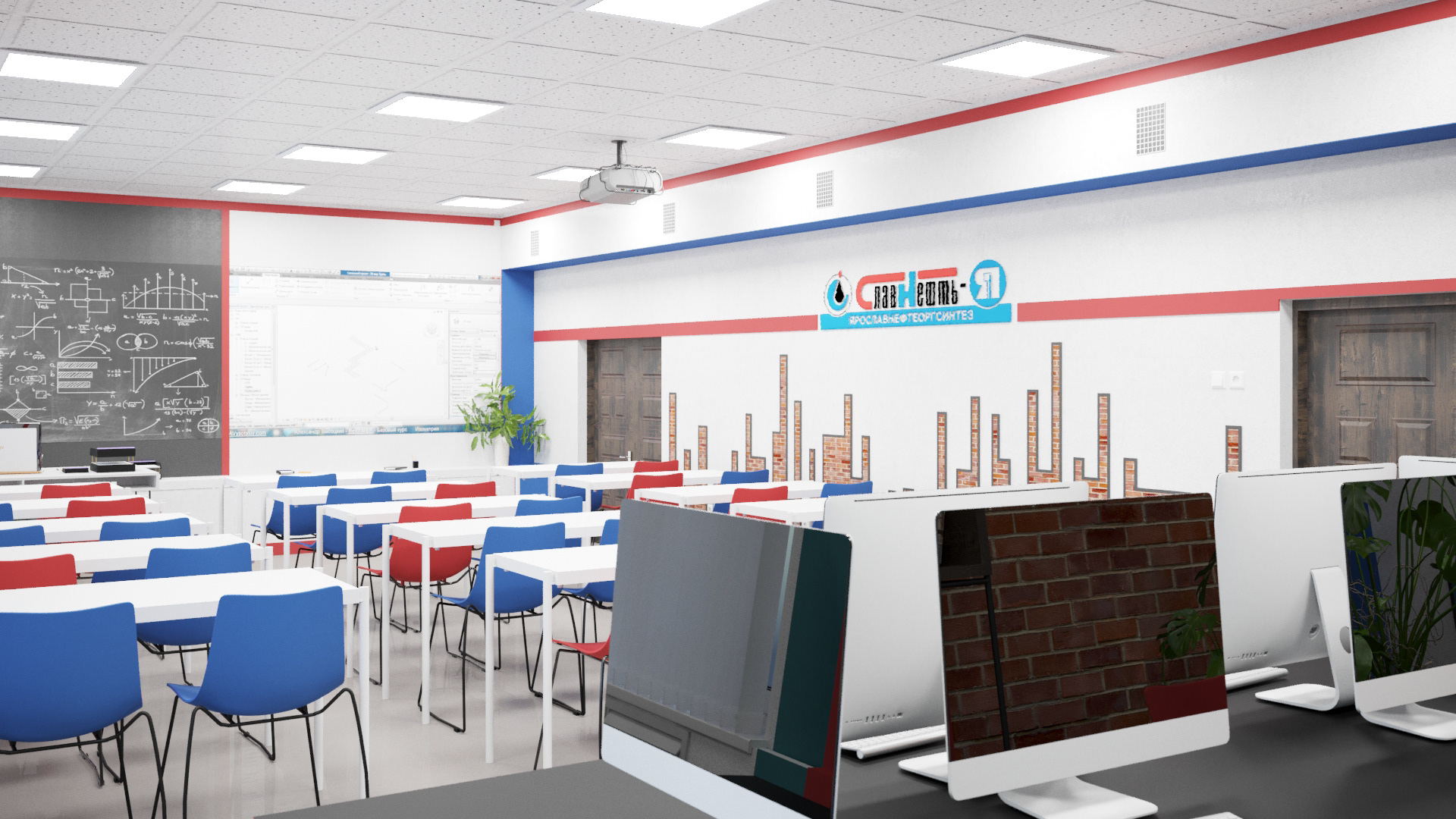 Yaroslavl 工业经济学院室内设计丨俄罗斯雅罗斯拉夫尔-43