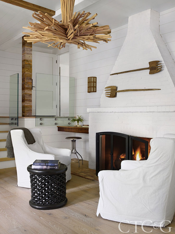 美国康涅狄格州老磨坊遗址的乡村住宅-12