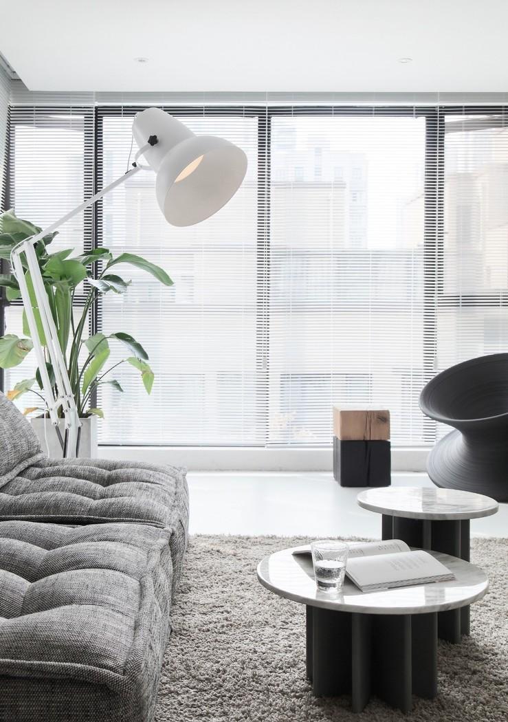 黑白简约室内设计,打造四维空间互动-0