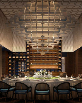 北京全聚德加拿大温哥华店SU模型