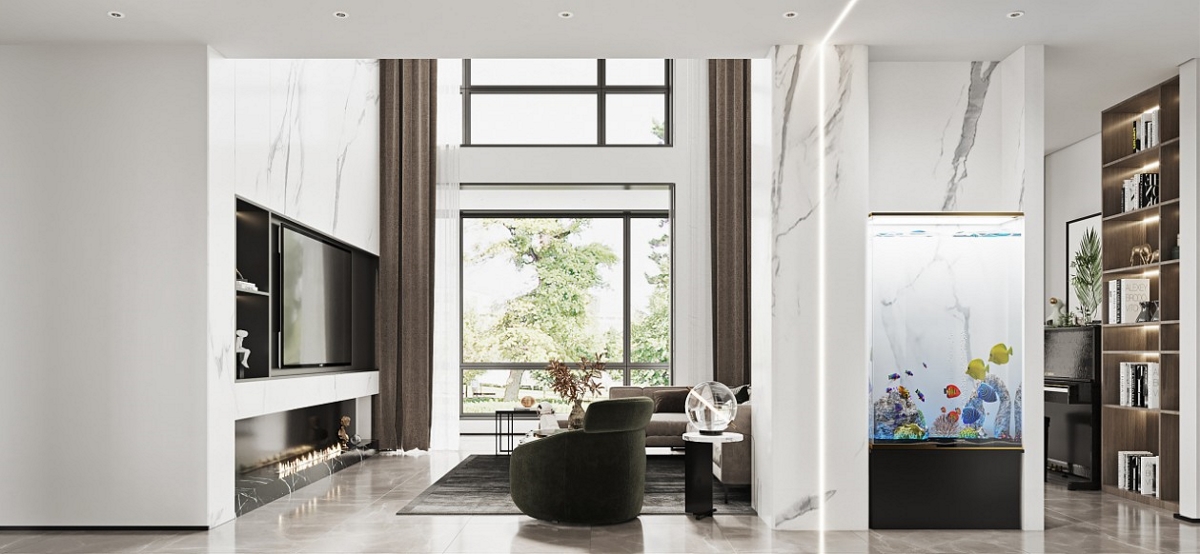 简约-跃层别墅-1