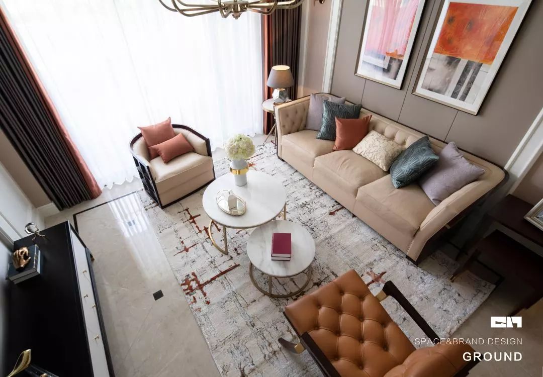 台州临海河头首府现代美式样板房解读-42