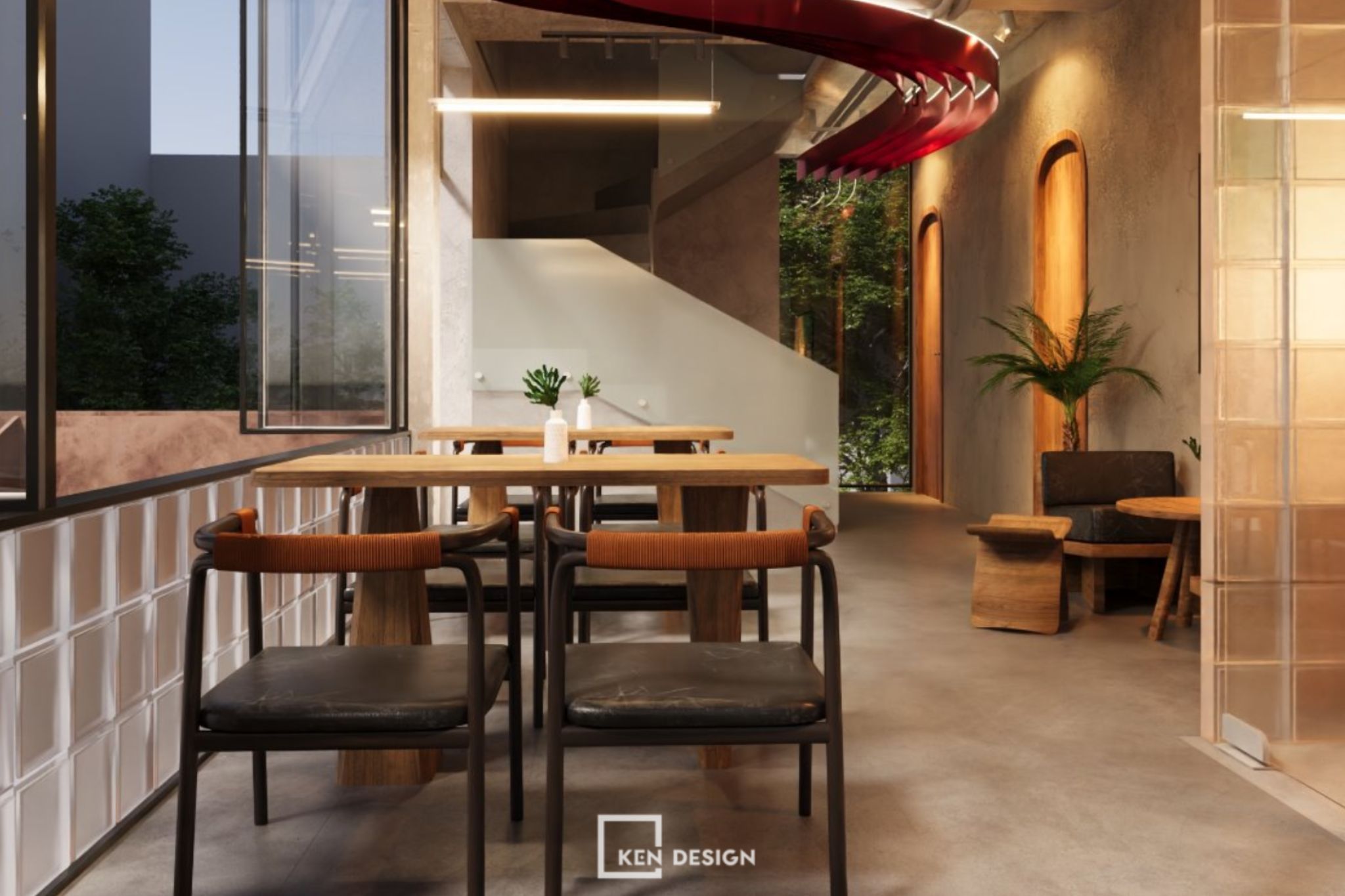 Lacati Cafe咖啡店设计丨越南河内丨KenDesign-46