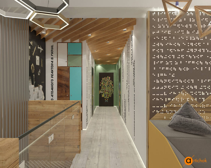 Artichok 民族风室内设计（基辅 penthouse 案例）丨乌克兰基辅-29