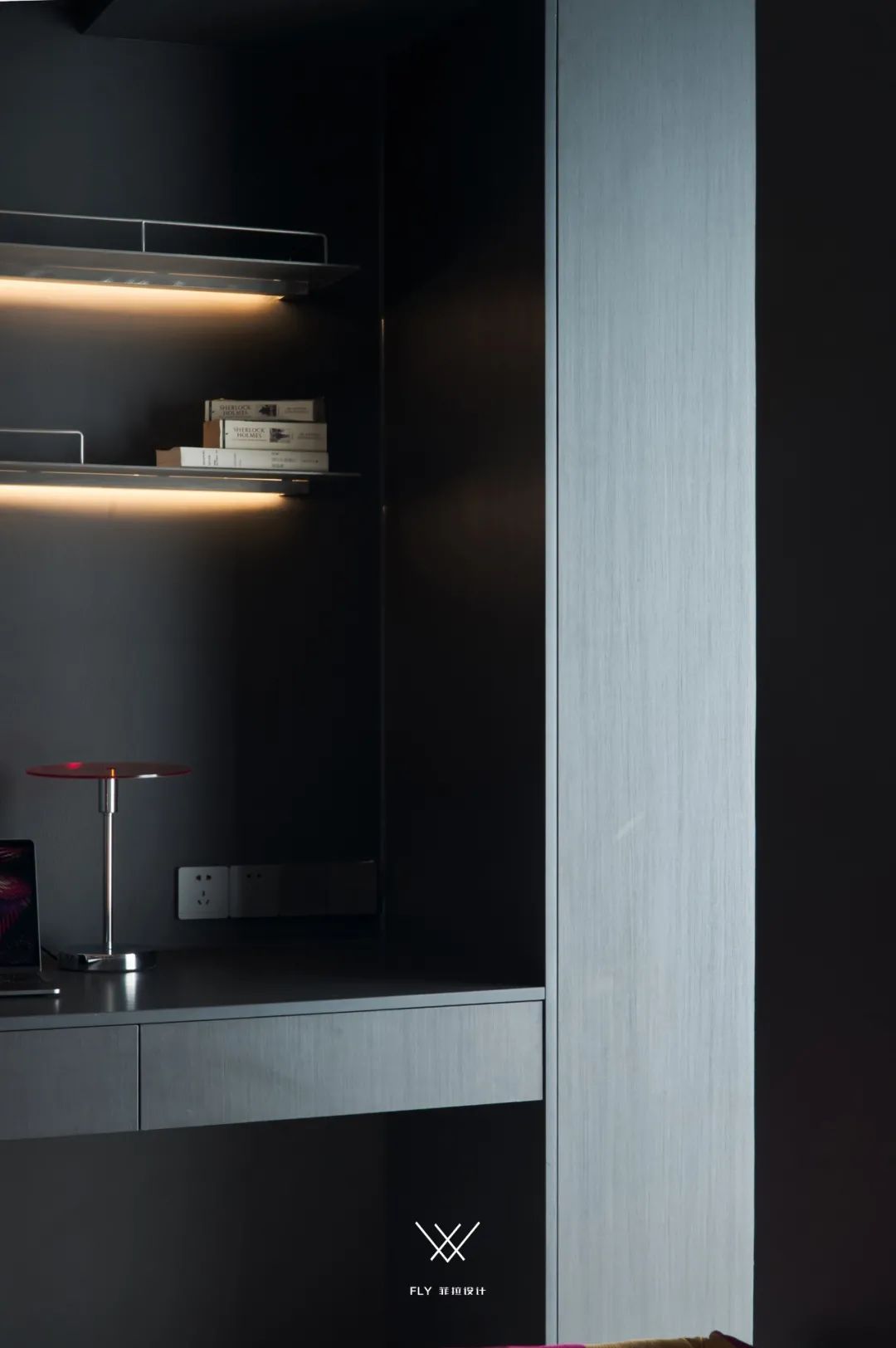 黑镜·颜色 · 极简家居艺术设计丨中国杭州丨菲拉设计-49