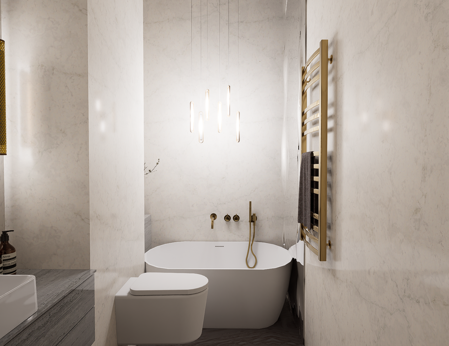 Flat design & render project-8