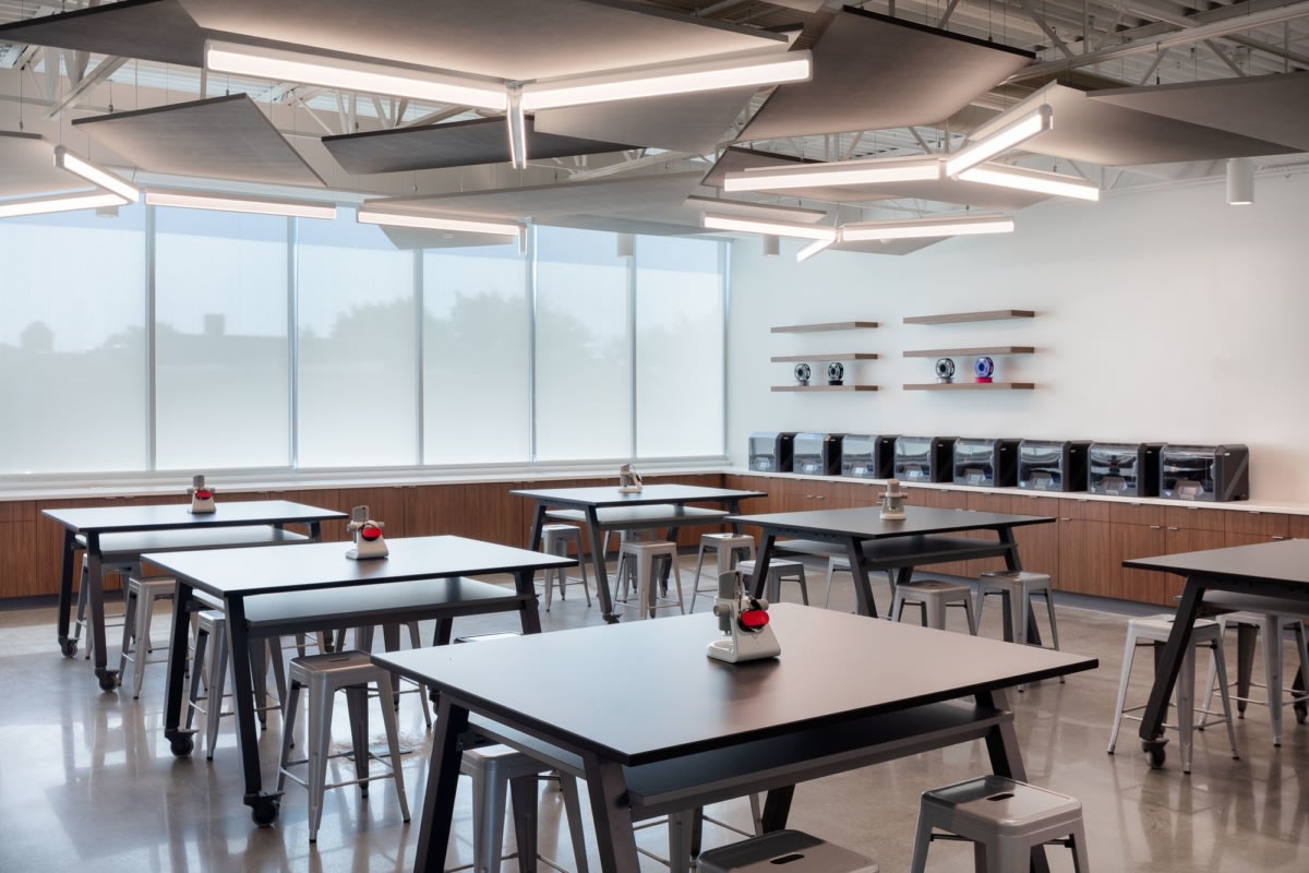 Clockwork Architecture + Design 打造活力教学空间——Sherman Center at SVN Charter School-22