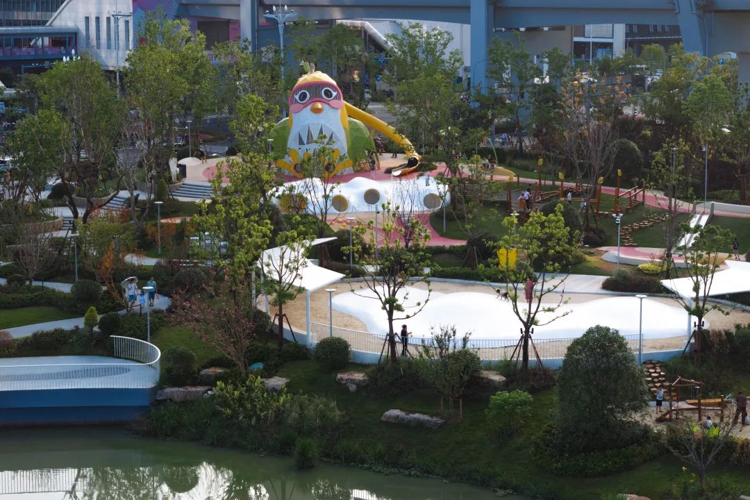 风是童年的翅膀丨宁波金茂精灵鸟公园-73