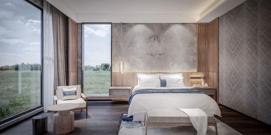 民宿酒店 | 空间设计与胡维元的艺术探索-32