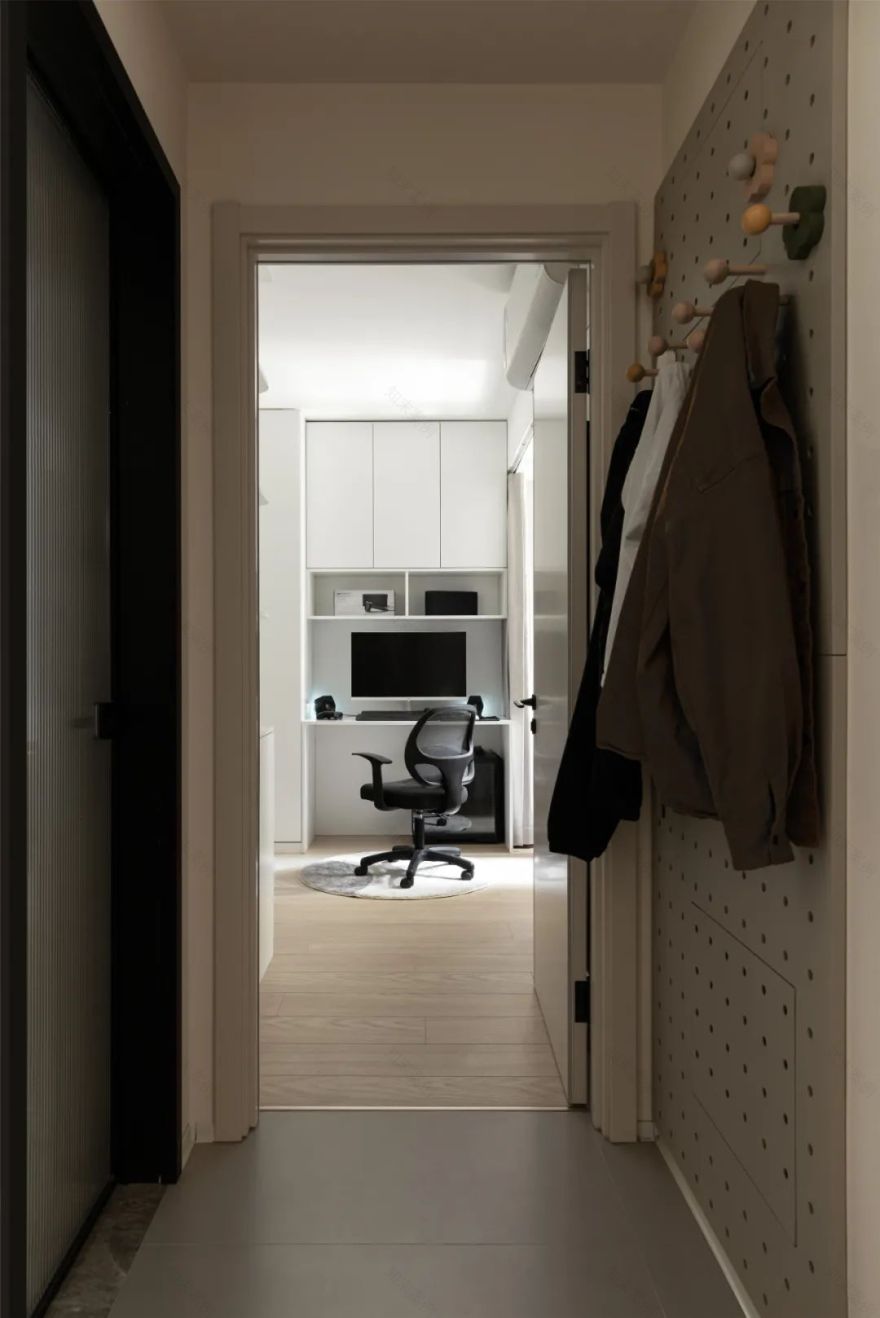 奶油极简风小户型家居-43