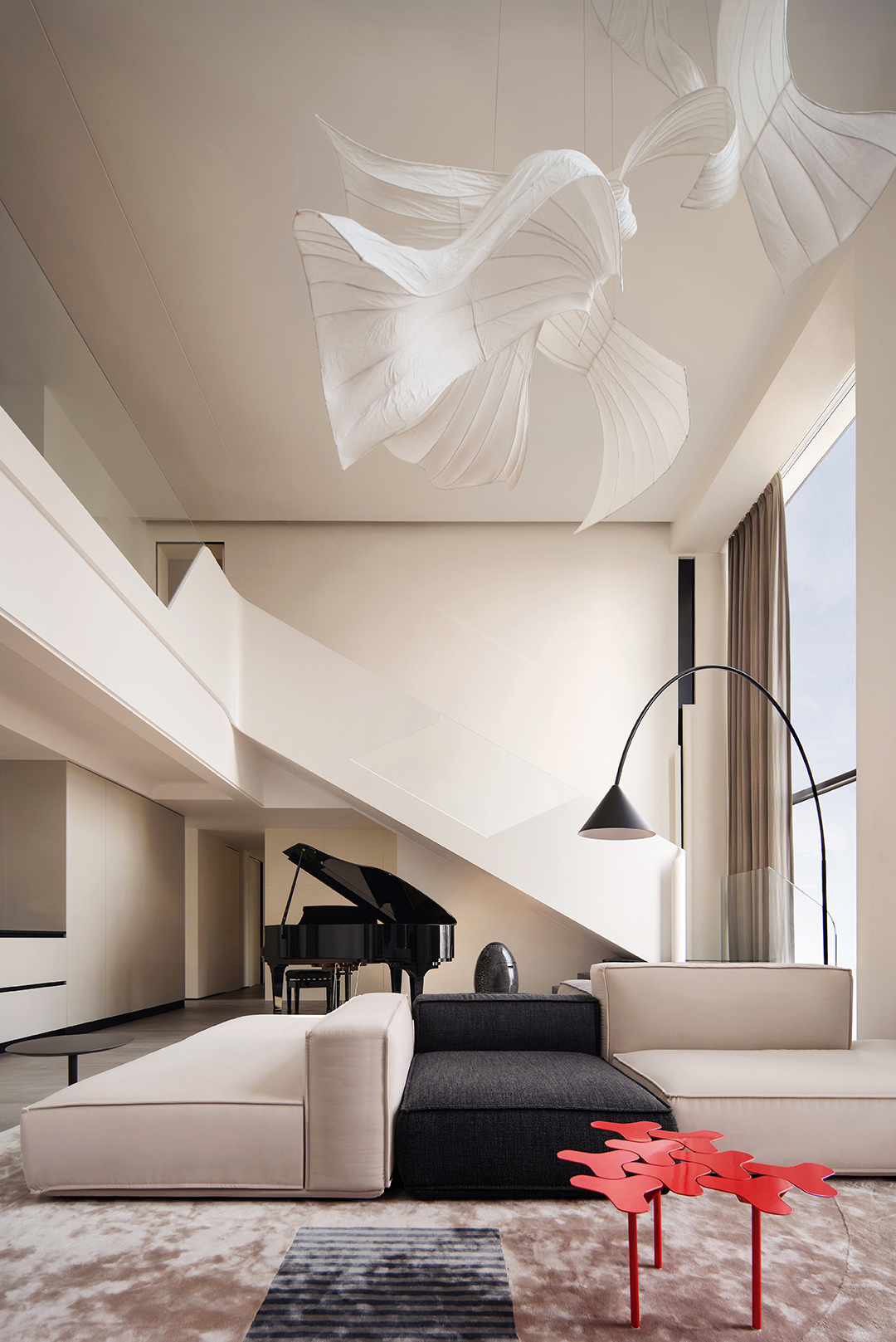 余颢凌新作｜成都麓湖 330㎡ 大平层，书写温润与优雅-113