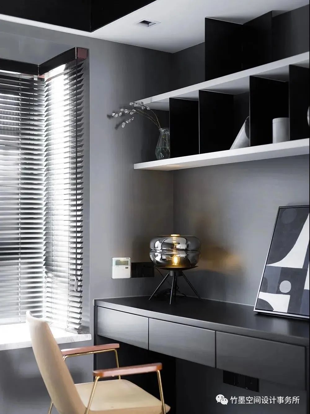 简约黑白灰,打造自然舒适家居空间-22