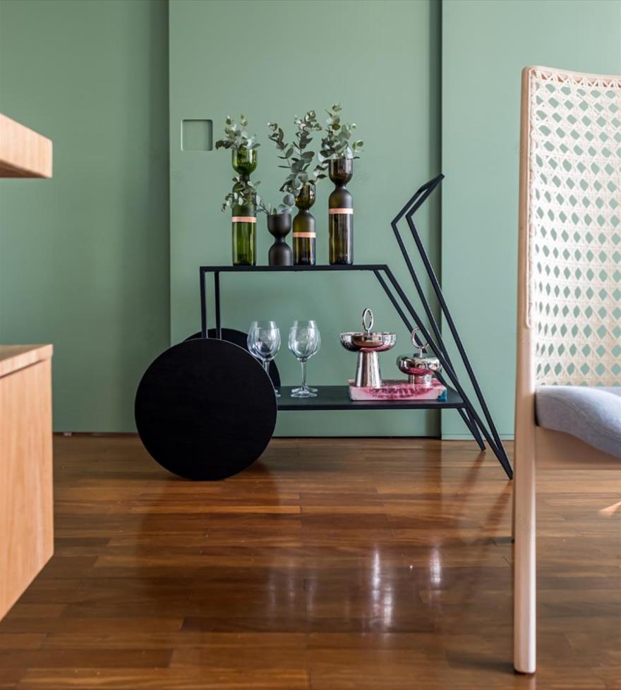 巴西 90 平米公寓的创意设计-4